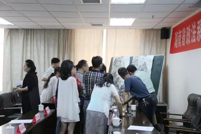 湖南省政法系统第26届书画诗影大展研讨班暨第二期美术研讨班开讲